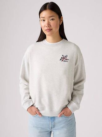 Levi's Graphic Everyday Crew Sweatshirt - Womens - XS - Grey