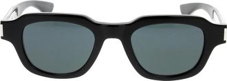 Saint Laurent Sunglasses, unisex, Black, Size: ONE SIZE Chic Sunglasses for Stylish Looks