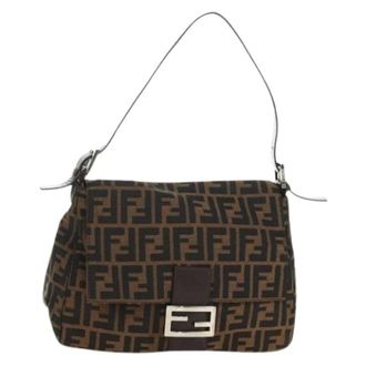 Fendi Pre-owned Vintage Zucca Canvas Shoulder Bag - Dames - Pre-owned - Veelkleurig - Maat: ONE Size
