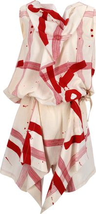 Issey Miyake Issey Miyake Abstracte Print Set in Meerkleurig Katoen