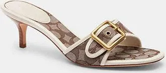 Coach Margot Sandal In Signature Jacquard