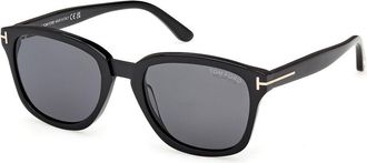 Tom Ford FT1213 GRAYDON Polarized 01D Mens Sunglasses Black Size 53