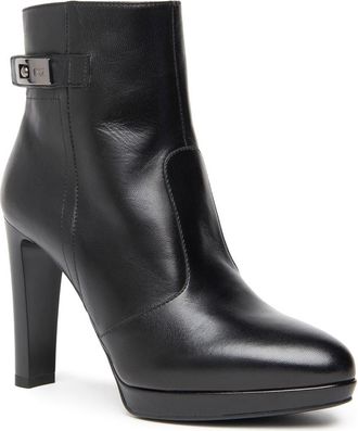 Nero Giardini Platform Bootie in Black at Nordstrom, Size 11Us