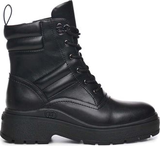 Liu Jo Andrea Leather Combat Boots
