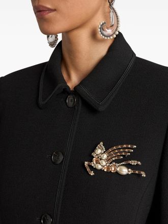Etro pegaso pearls brooch - Goud