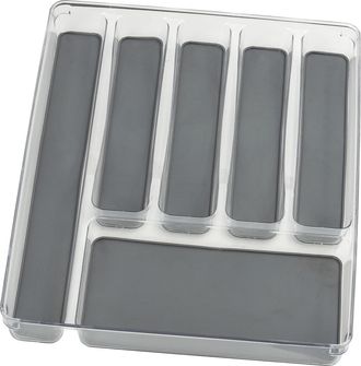 WENKO Cesto Para Los Cubiertos, 6 Compartimentos