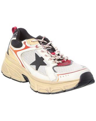Golden Goose Lightstar Leather & Mesh Sneaker