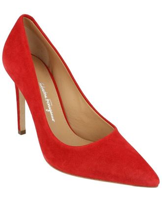 Ferragamo Ilary X5 Suede Pump