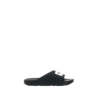 Givenchy Sliders, male, Black, Size: 12 US Label Slide Flat Mule