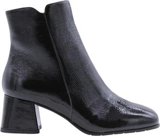 Luca Grossi Stijlvolle Enkellaars Akelei - Dames - Laarzen met Hak - Zwart - 36 EU - Schoenen