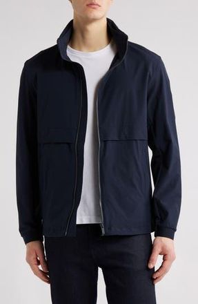 BOSS Caldar Hooded Zip-Up Jacket in Dk Bu at Nordstrom Rack, Size 42R