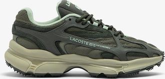 Lacoste Mens L003 2K24 Trainers - Green - Size: 10