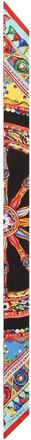Dolce & Gabbana Carretto Narrow Bandeau - Dames - Zijden sjaals - Veelkleurig - ONE Size - Accessoires