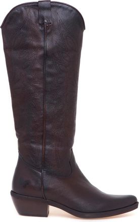 Felmini C458 Texan Boot - Dames - Cowboylaarzen - Bruin - 39 EU - Leer - Schoenen