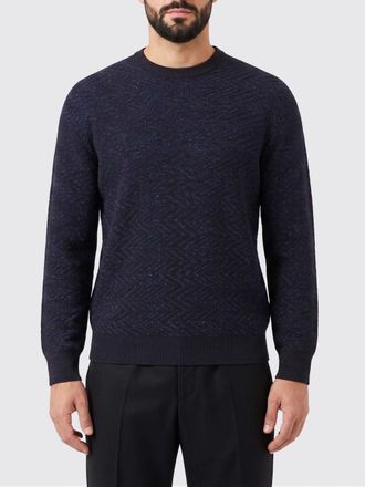Missoni Zig-Zag Wool Blend Crewneck Jumper