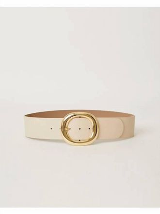 B-Low The Belt Womens Nolami Leather Belt In Beige