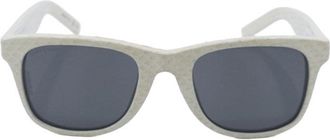 Saint Laurent SL51037 Square Full Rim Sunglasses - White