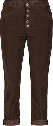 Dondup Jeans, Heren, Bruin, W26, Katoen, Koons Cropped Jeans
