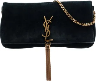 Saint Laurent Pre-owned Saint Laurent Suede Monogram Kate 99 Tassel Bag Ladies 9QLSA3PDHGAK2TKI
