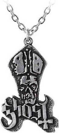 Alchemy Ghost Papa Band Logo Pendant Necklace One Size