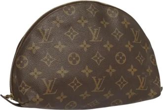 Louis Vuitton Pre-owned Canvas pouches - Dames - Vintage Clutch - Bruin - ONE Size - Vintage