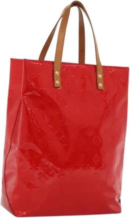 Louis Vuitton Tweedehands leren Louis Vuitton tassen - Dames - Vintage Shopper - Rood - ONE Size - Leer - Vintage