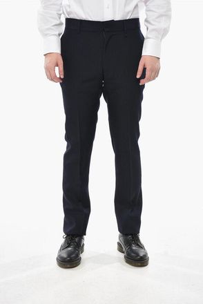 Givenchy Virgin Wool Four-Pocket Trousers with Belt Loops size 48