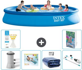 Intex Piscina Easy Set Redonda - 457x84 Cm - 7-piezas S261