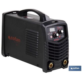 cofan Soldador Inverter El&eacute;ctrico Mma 200a, Circuito De Puente Completo Con Tecnolog&iacute;a Avanzada De Inversor Igbt, Salida De Cc, Alta Eficiencia, Ahorro De E