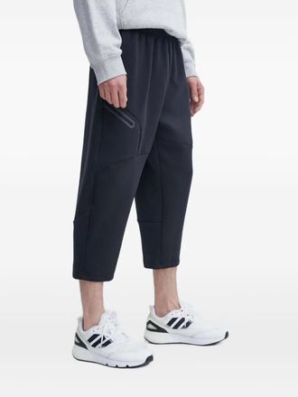 Under Armour Armour zip-fastening track trousers - men - Polyester/Cotton/Elastane/Cotton/Polyester - M - Black