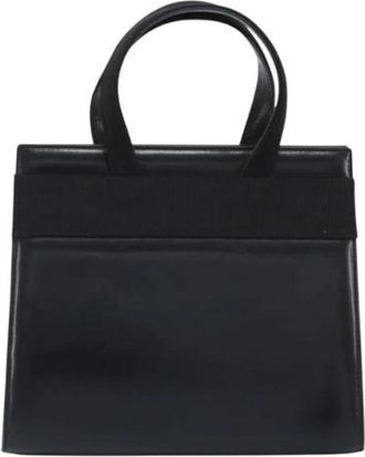 Ferragamo Pre-owned Handbag - Dames - Vintage Handtas - Zwart - ONE Size - Leer - Vintage