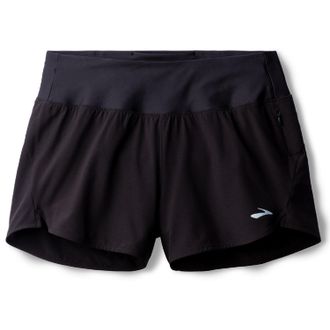 Brooks Womens Chaser 3 Shorts 2.0 Black XXL