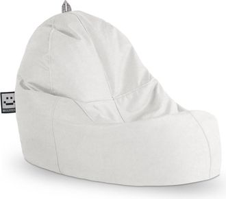 Happers Puff Lounge Para Exterior O Interior Patagonia Blanco Blanco