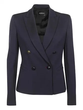 Dondup double-breasted blazer - Blue