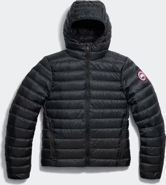Canada Goose Manteau &agrave; capuchon Aethera (Femmes, Black, TP)