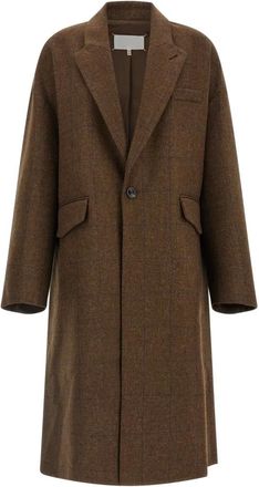 Maison Margiela Mujer, Abrigos, Marr&oacute;n, Talla: 3XS