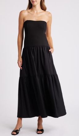Emilia George Evelyn Dress in Black at Nordstrom, Size X-Small