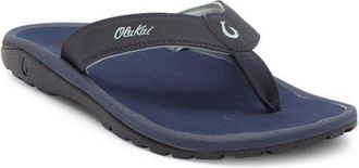 Olukai Ohana Flip Flop in Trench Blue /Trench Blue at Nordstrom, Size 16
