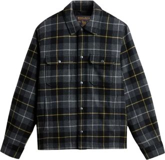Woolrich Camicia-giacca Alaskan a quadri - - Jackets - Uomo - Grigio - M
