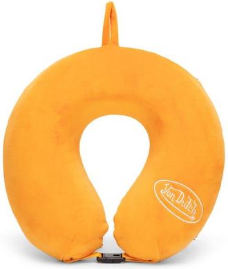 Von Dutch Classic Memory Foam Travel Neck Pillow in Orange at Nordstrom