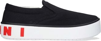 Marni Low-Top Sneaker - Logo Slip-on Sneakers - Gr. 43 (EU) - in Schwarz - für Damen