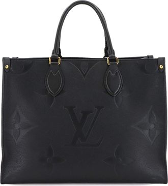 Louis Vuitton Noir Monogram Empreinte Shoulder Bag Tote Bag (Pre-Owned)