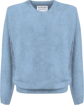 MC2 Saint Barth Stretch Trui - Heren - Ronde hals truien - Blauw - XL - Truien & Vesten