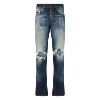 Diesel Boot-cut Jeans, male, Blue, Size: W31 Campana Slim Jeans