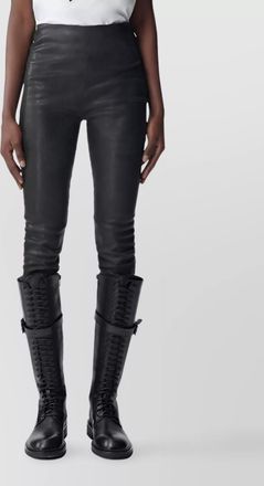 Ann Demeulemeester high waist fitted ankle length trousers