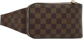 Louis Vuitton Pre-owned Belt Bags, female, Brown, Size: ONE SIZE Pre-owned Canvas Belt Bag