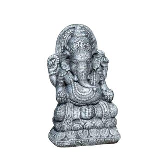 Wanda Collection Estatua ganesh 40 cm negro gris