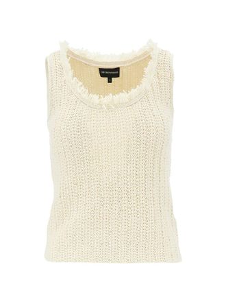 Emporio Armani Cotton Blend Tank Top