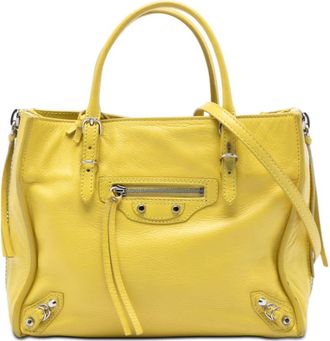 Balenciaga Pre-owned Balenciaga Mini Leather Papier A4 Zip Around Satchel Ladies 94YYOKU9QPPKQ23J