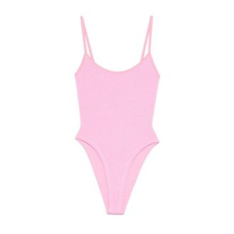 Hunza G One-piece, female, Pink, Size: ONE SIZE Pamela One-Piece Swimsuit